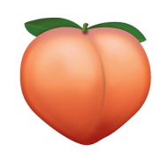 Peach Emoji T-shirt