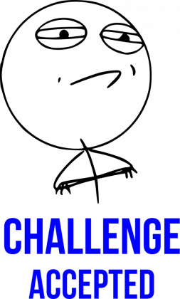 bluza memy challenge accepted