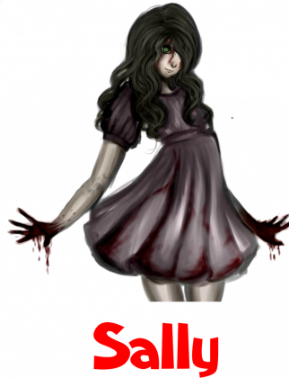 Koszulka Sally creepypasta