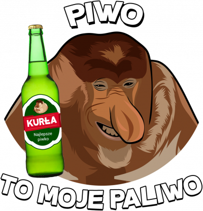 Piwo to moje paliwo - koszulka damska