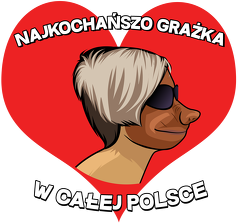 Najkochańszo Grażka w całej Polsce - kubek