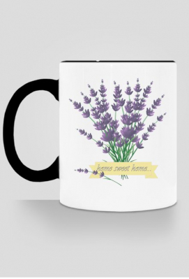 Kubek Home Sweet Home Lawenda - EnPeShop