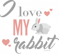 i love my rabbit
