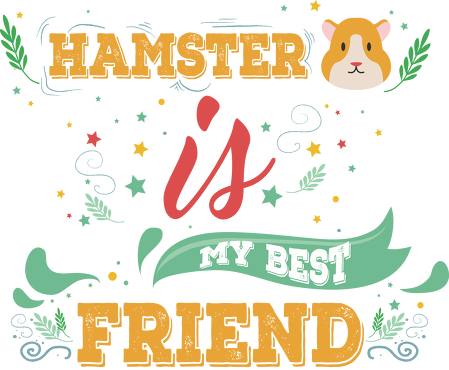 kubek"hamster is my best friend"