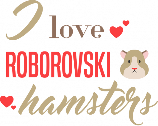 i love roborovski hamsters