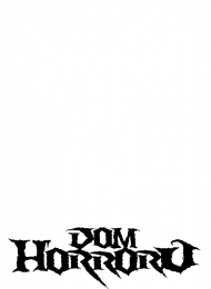Dom Horroru Logo Czarne