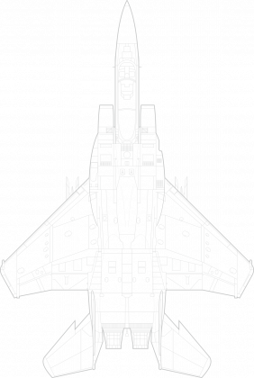 F-15 Eagle lineart