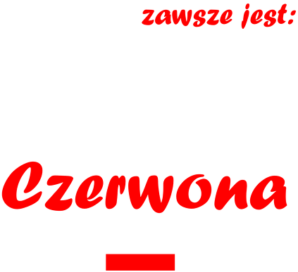 Kubek Biało Czerwona