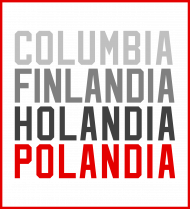 COLUMBIA FINLANDIA HOLANDIA POLANDIA - Biała, STYL!