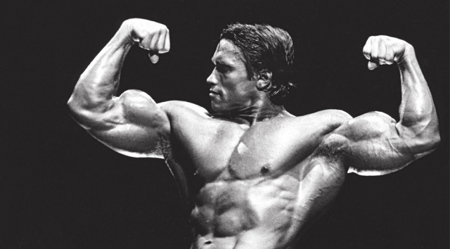 Arnold Double Biceps