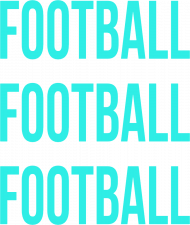FOOTBALL FOOTBALL FOOTBALL