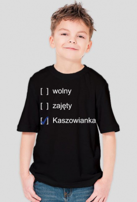 Kaszowianka wolny/zajęty/Kaszowianka kids boy - Kaszowianka Kaszów