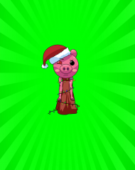 Komin - Świąteczna Piggy