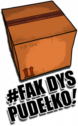 Podkładka 'Fak Dys Pudełko'