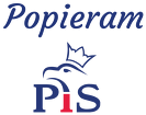 Kubek "Popieram PiS!"