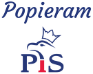Kubek "Popieram PiS!"