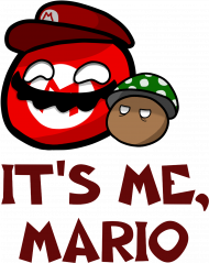Mario Ball- Countryball