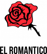 bluza męska z kapturem, biała EL ROMANTICO