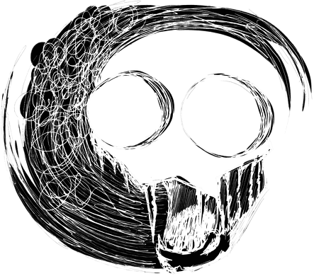 Halloween Blind Skull