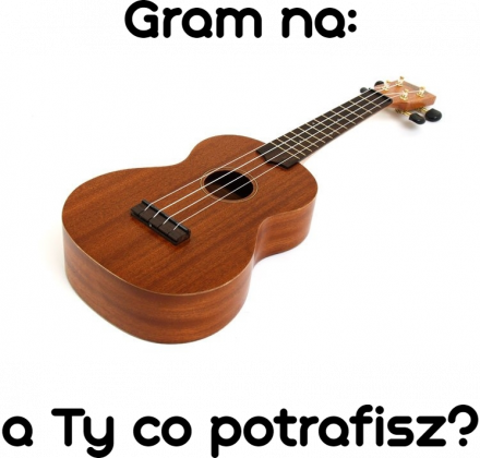 Gram na ukulele - bluza