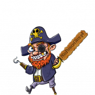 Bluza Pirata Czarna