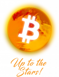 Up To The Stars : Bitcoin Edition.