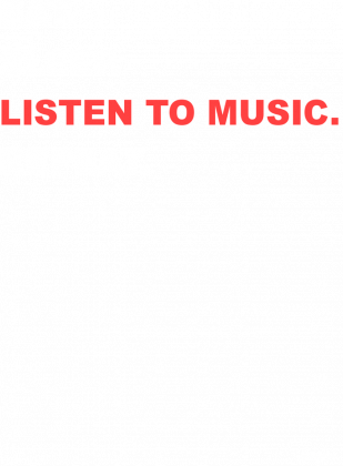 Eat.Sleep.ListenToMusic.Repeat. Bluza Damska