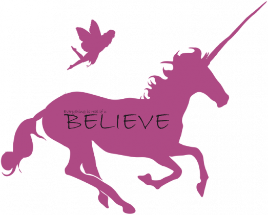 Unicorn Pink Believe