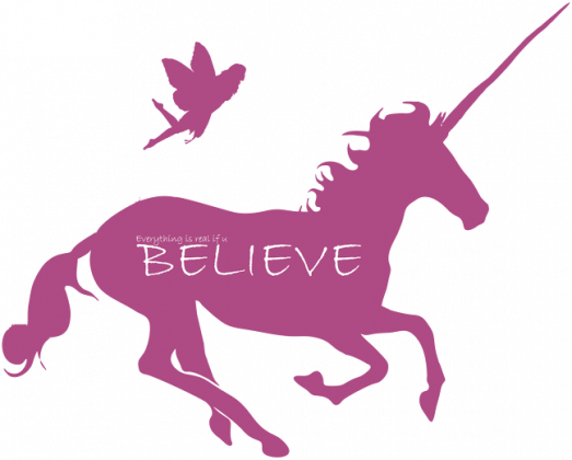 Unicorn Pink Believe