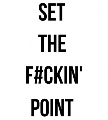 Set The Point - bluza SET THE F#CKIN' POINT
