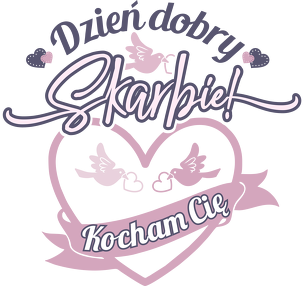 Kubek Dzień dobry Skarbie! Kocham cię