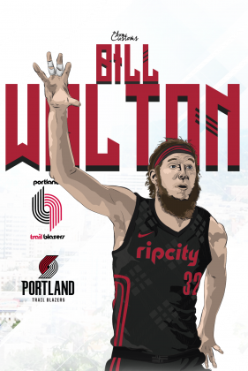 Bill Walton "City" Jersey