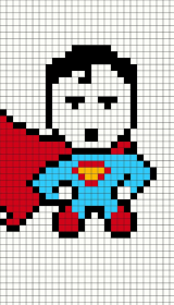 kratkowany supermen