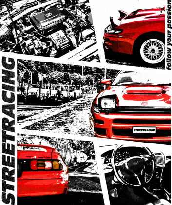 Toyota Celica V - Czerwona