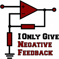 I only give negative feedback
