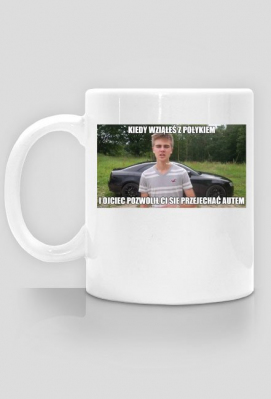 Kubek z memem Kruszwila - PRESTIŻshop
