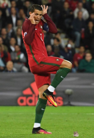 FPF Scared Ronaldo Red Tee