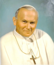Jan Paweł II Papież rękawica kuchenna
