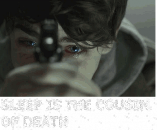 koszulka t-shirt SLEEP IS THE COUSIN OD DEATH