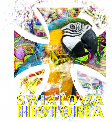 Koszulka ŚWIATOWA HISTORIA papuga