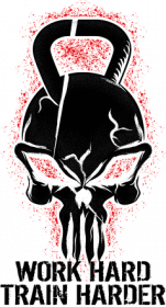 Kubek HARD WORK - White Raven Style