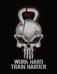 Eko torba HARD WORK - White Raven Style