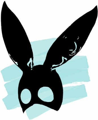 Ariana's Bunny Ears Blue Marker Sweatshirt ♀