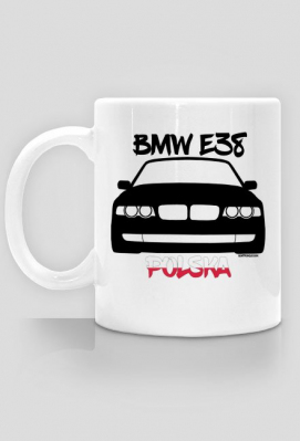 Kubek BMW E38 Klub Polska - Sklep BMW E38 Polska - Odzież i Akcesoria!