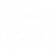 motocyklista 1 - biały BLUZA