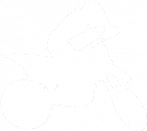 motocyklista 1 - biały BLUZA