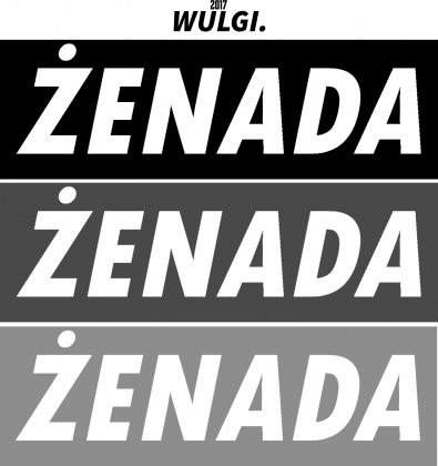 ŻENADA - white