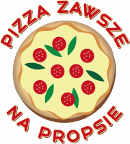 Pizza Zawsze Na Propsie - Czapka z daszkiem