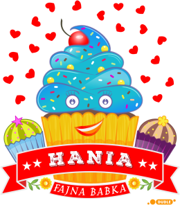 Hania Fajna Babka - Torba na zakupy z imieniem