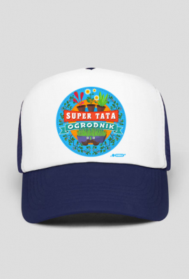 Czapka z daszkiem - Super Tata Ogrodnik - Dudle